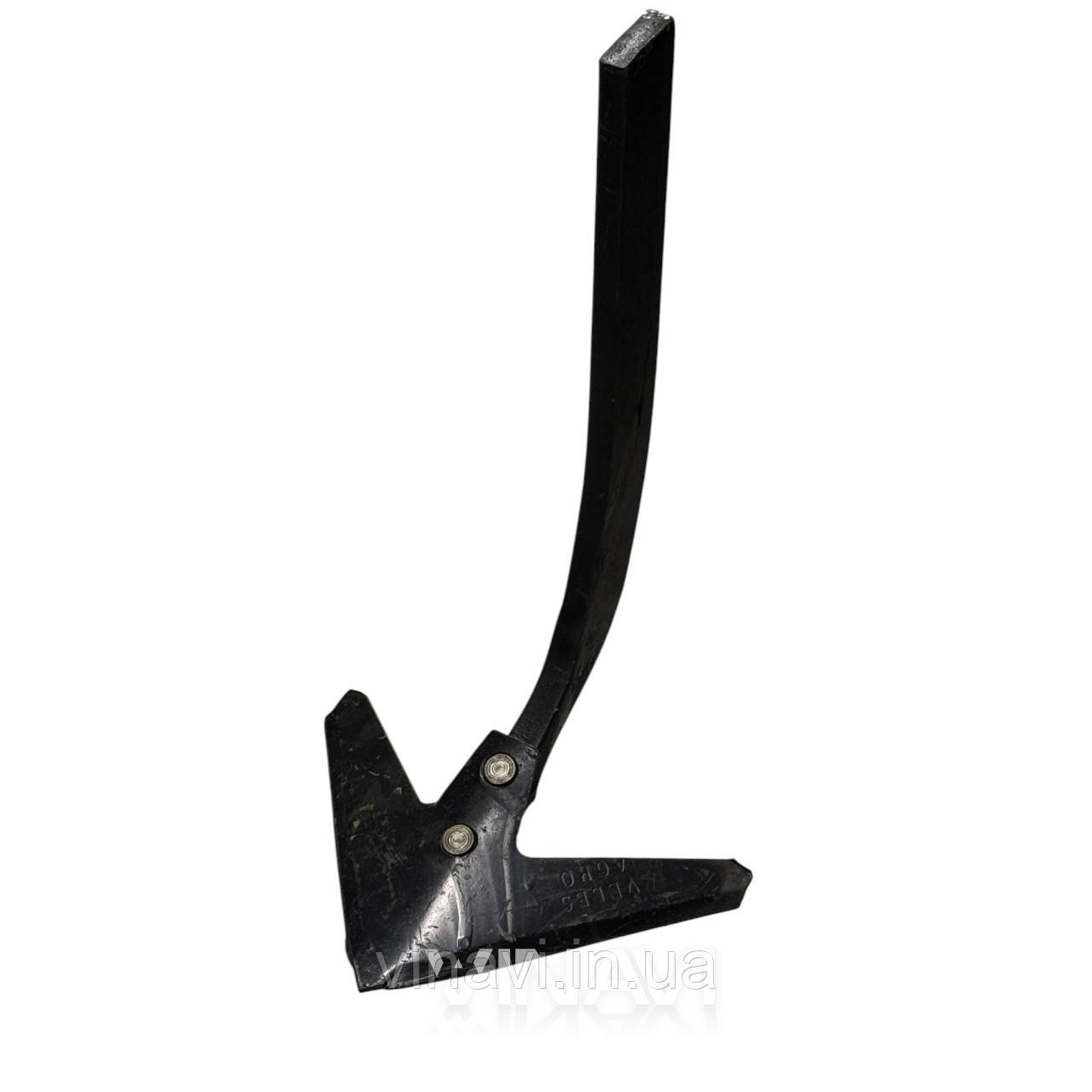 Лапа стрільчата VELES AGRO 27 см (кована, гартована) борсталь, фото 1