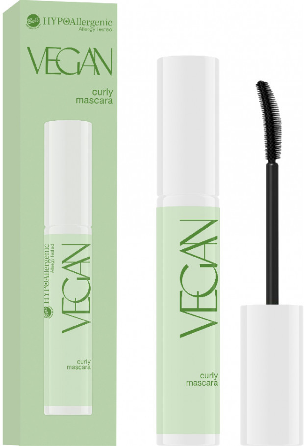 Туш для вій Bell HypoAllergenic Vegan Curly Mascara 9 г, фото 1