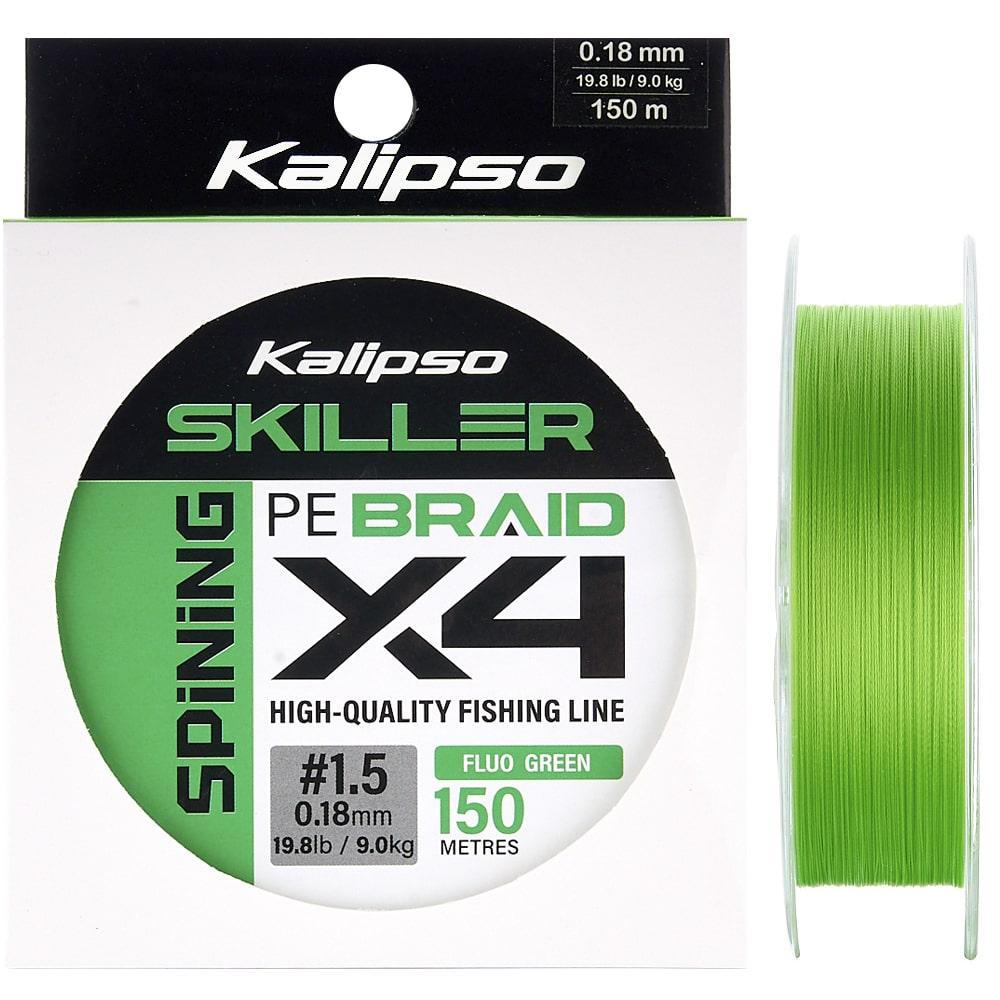 Шнур Kalipso Skiller Spin X4 FG 150m PE1.5 NEW2025, фото 1