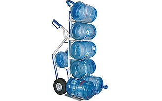 ViO HT-7BA, Двоколісний візок з ручками та платформою для переміщення бутлів, алюмінієвий, до 200 кг