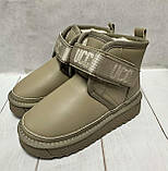 Зимові дитячі теплі угги Lilin бежеві 33-37, фото 3