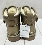 Зимові дитячі теплі угги Lilin бежеві 33-37, фото 4