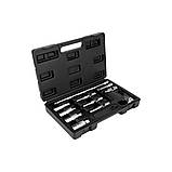 Набір ключів до свічок розжарювання/ запалювання і лямбда-зонду з квадратами 3/8" 11 елементів Yato YT-05348, фото 2