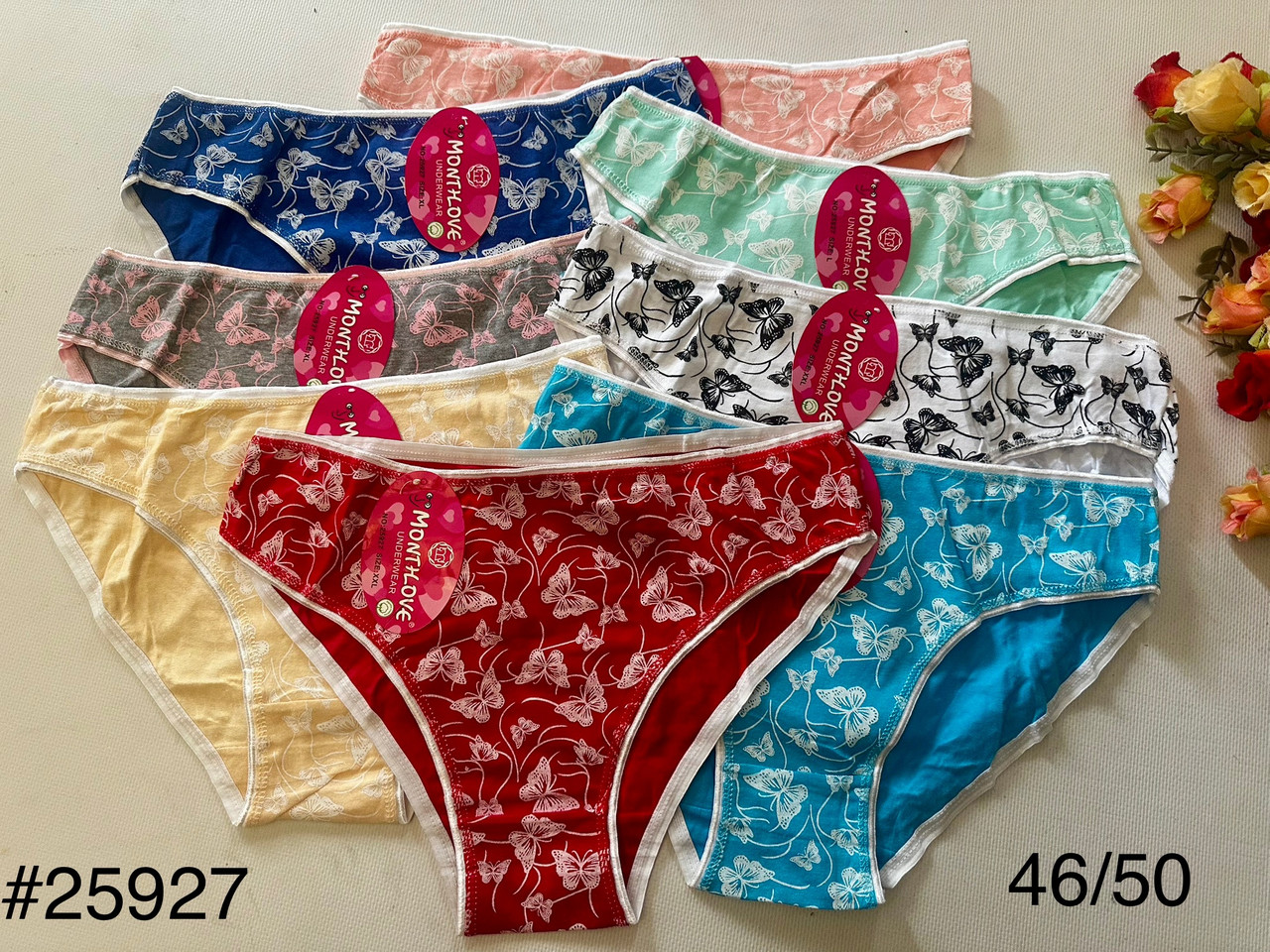 Труси жіночі малюнок Метелики 46/50