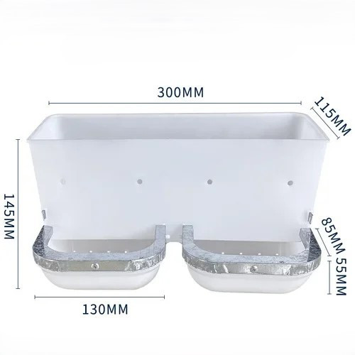 Бункерна годівниця для кроликів подвійна, фото 1