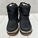 Зимові чоботи   дутики Kimboo  чорні 23-28, фото 3