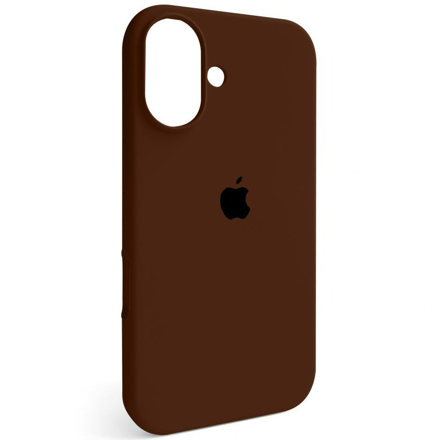 Чохол Silicone Full Cover для Apple iPhone 17 Dark Brown, фото 1