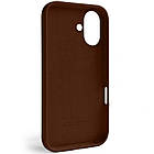 Чохол Silicone Full Cover для Apple iPhone 17 Dark Brown, фото 2