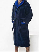 Теплий Халат махровий/банний чоловічий 46-56 р, доставка по Україні Укрпошта, НП,