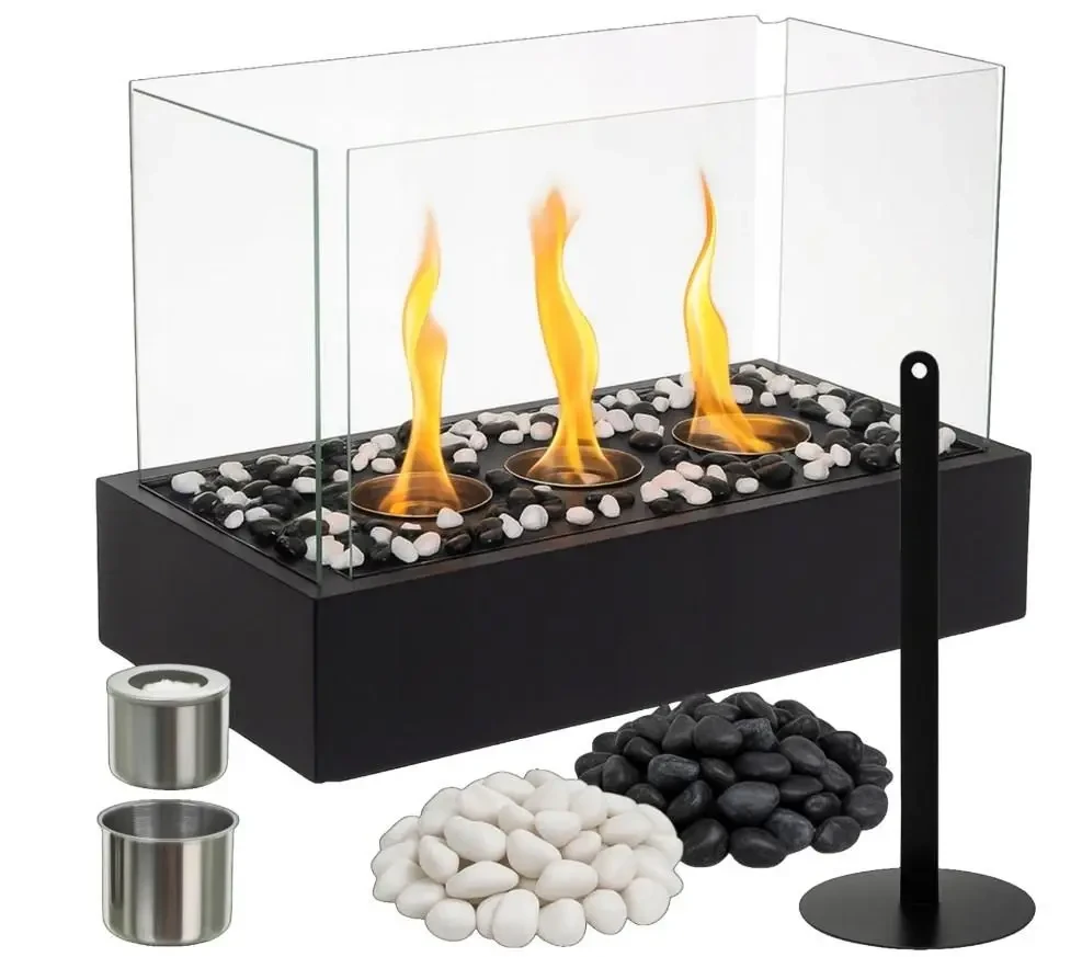 Біокамін Kaminer 26318 - стиль, затишок і живе полум'я без диму та запаху, фото 1