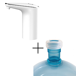 Електрична помпа для води зелена ViO E11 white та ущільнювач для електричної помпи силіконовий ViO