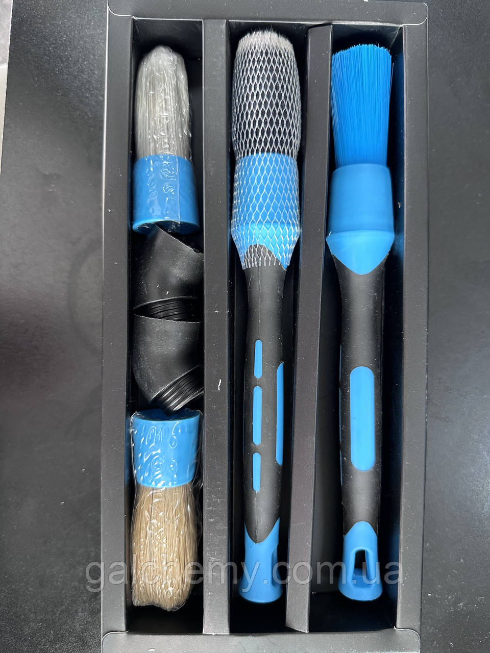 Набір пензликів для детейлінгу Detailing Brush 4 шт OYA TM, фото 1