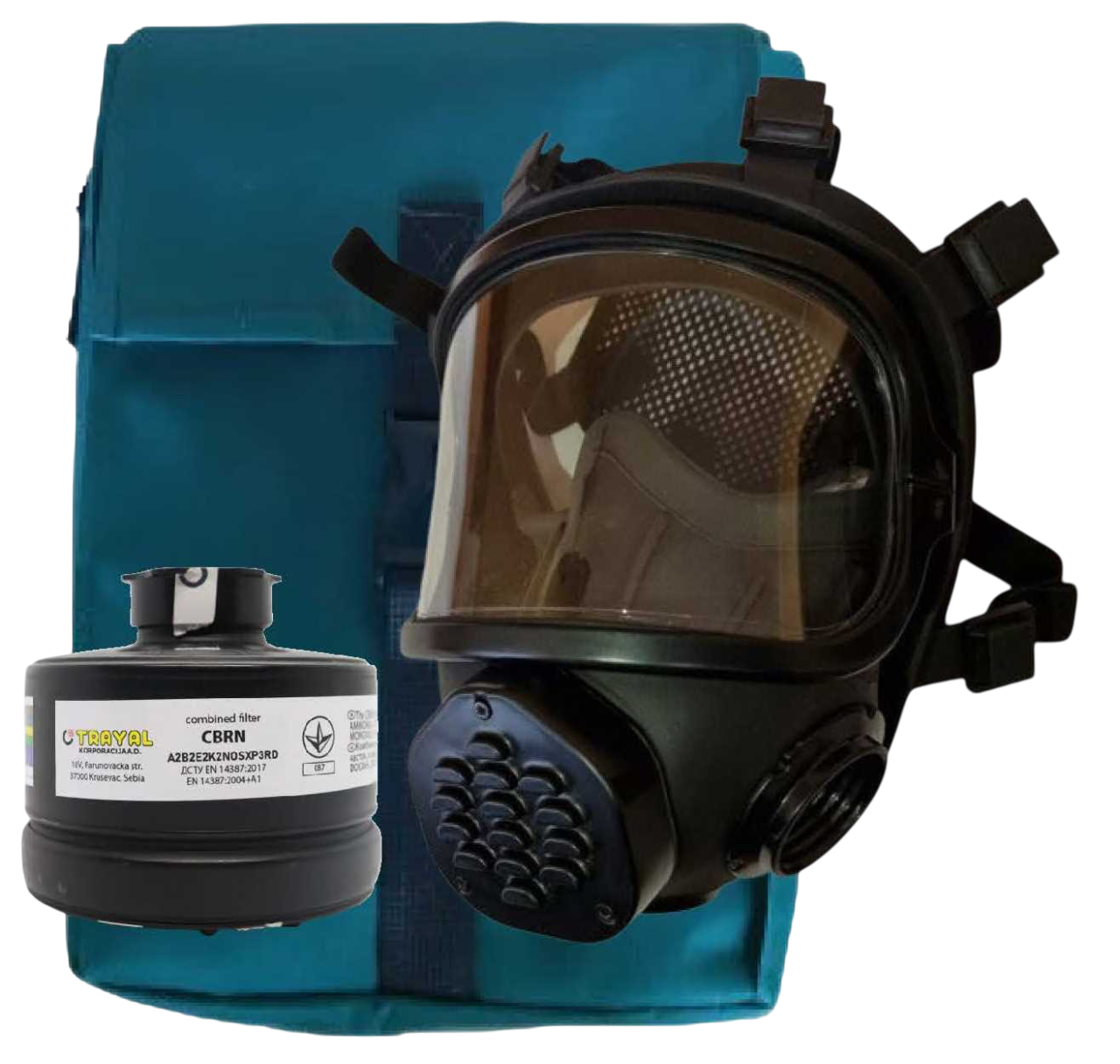 Цивільний протигаз ІЗОД-3  CBRN ( тип ГП9)