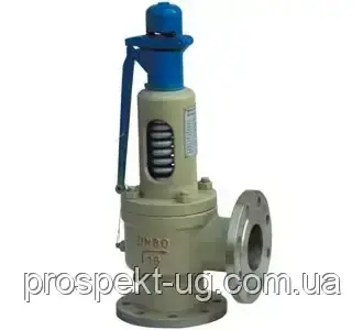 Клапан 17с6нж ду65 ру16 сталевий запобіжний фланцевий з ручним підривом сппк4-р, фото 1