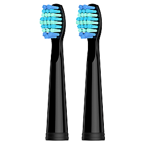 Змінні насадки Для Звукових Електричних Зубних щіток Seago SG575 і SG958 2 шт Чорні