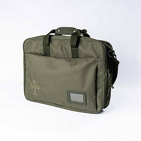 Сумка для риз (капеллану) Renesans СНР-3н (50х35х10 см) з вишивкою Хреста, поліестер