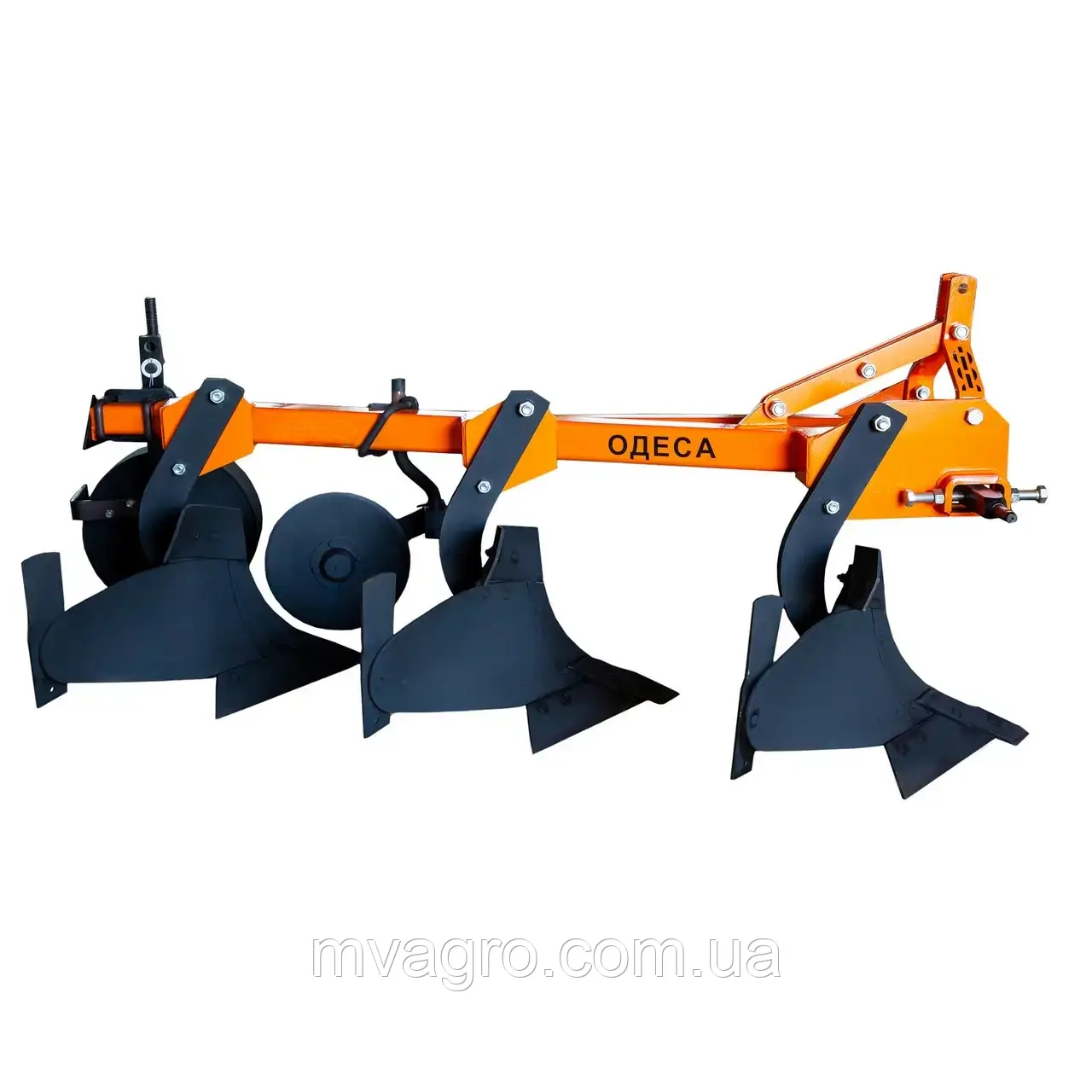 Плуг ПМУ-3-35Д навісний 3-х корпусний з ДИСКОВИМ НОЖЕМ, фото 1