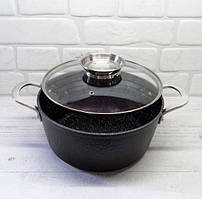 Казан із кришкою Edenberg EB-3966 28 см 7.2 л