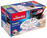 Набір для прибирання Vileda TURBO 3in1 Microfibre — швабра та відро з педальним віджимом (167751), фото 8