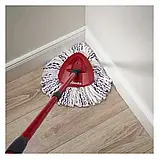Набір для прибирання Vileda TURBO 3in1 Microfibre — швабра та відро з педальним віджимом (167751), фото 4