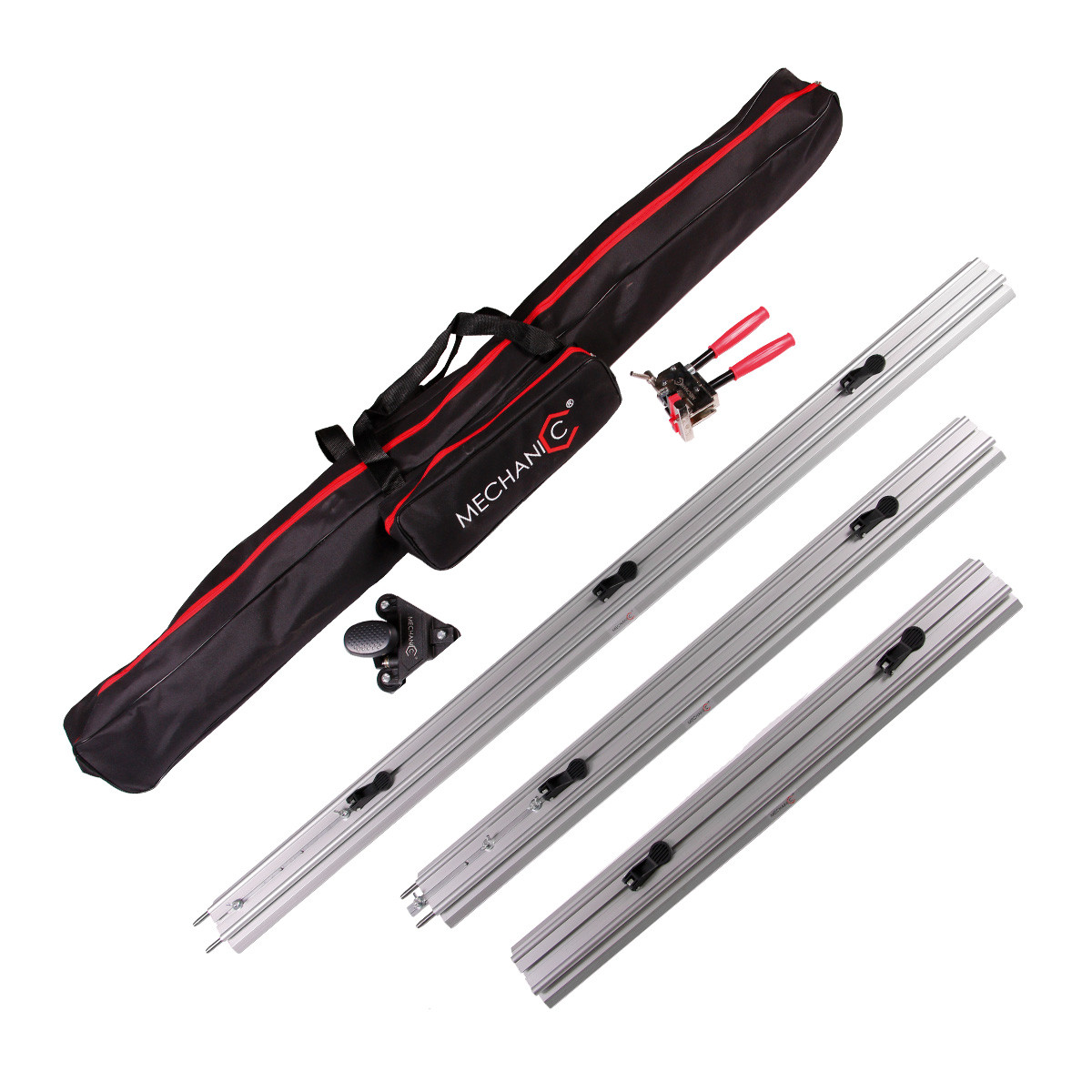 Ручний плиткоріз монокристальний та алюмінієва напрямна Mechanic ExtraLINE 3200, фото 1