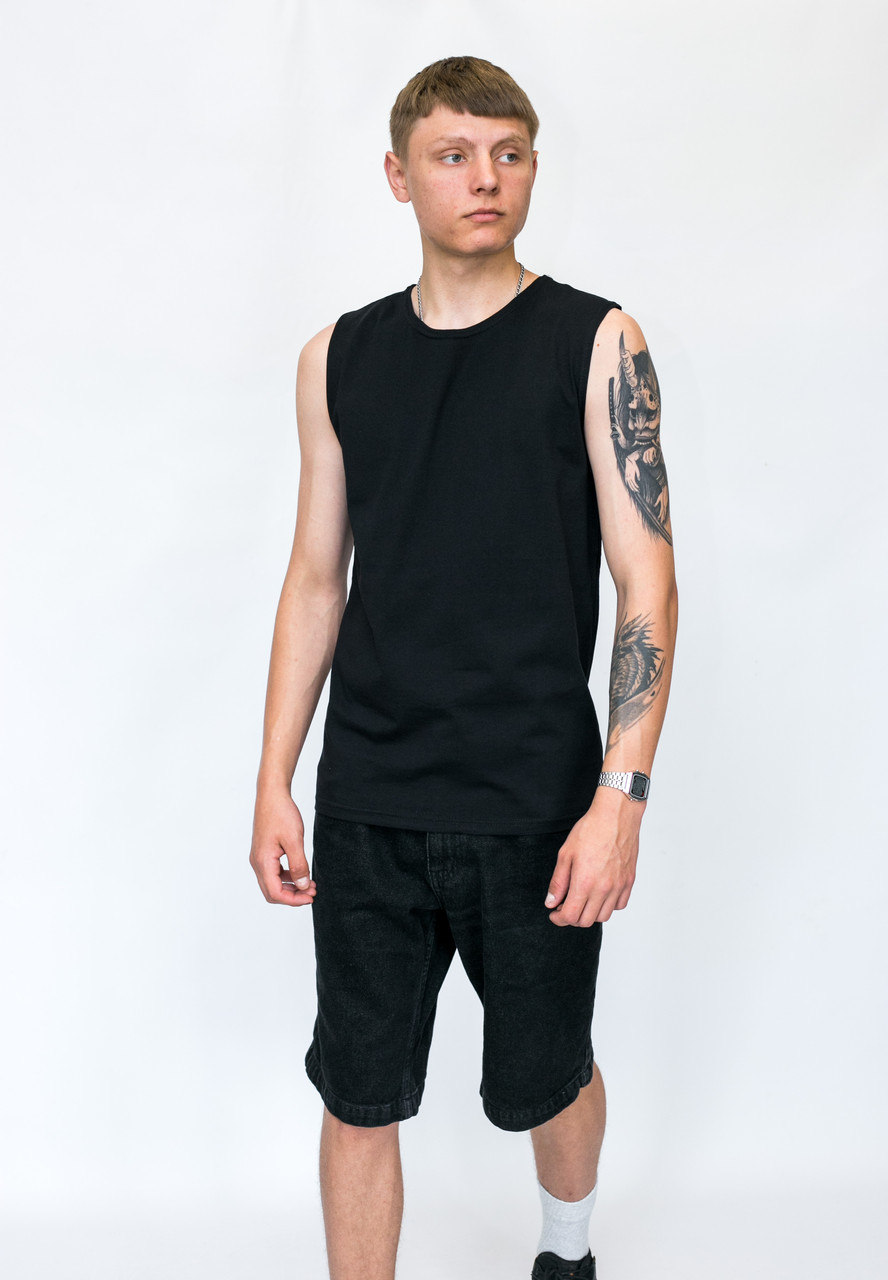 Безрукавка чорна, фото 1