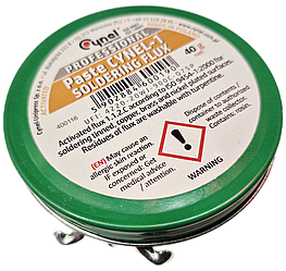 ПАСТА паяльна "Cynel - 1" (Флюс RMA, каніфоль), Польща (40г)