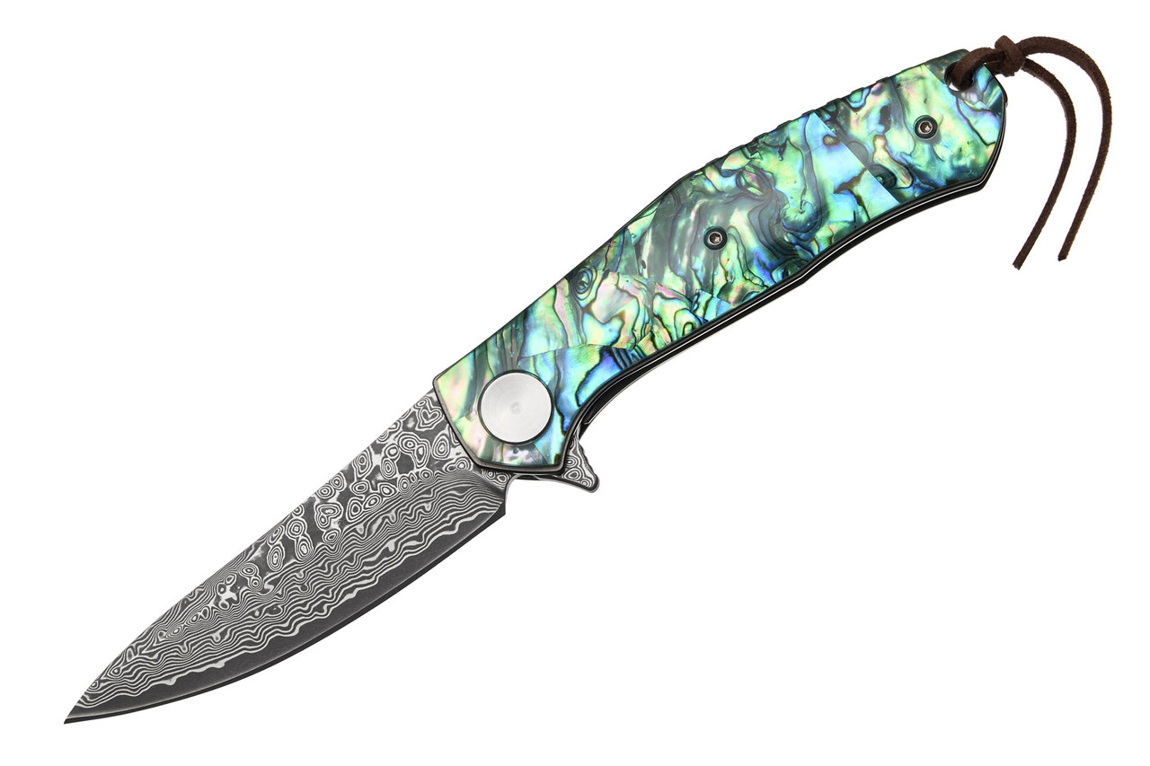 Ніж складаний DG 033 (дамаск), фото 1