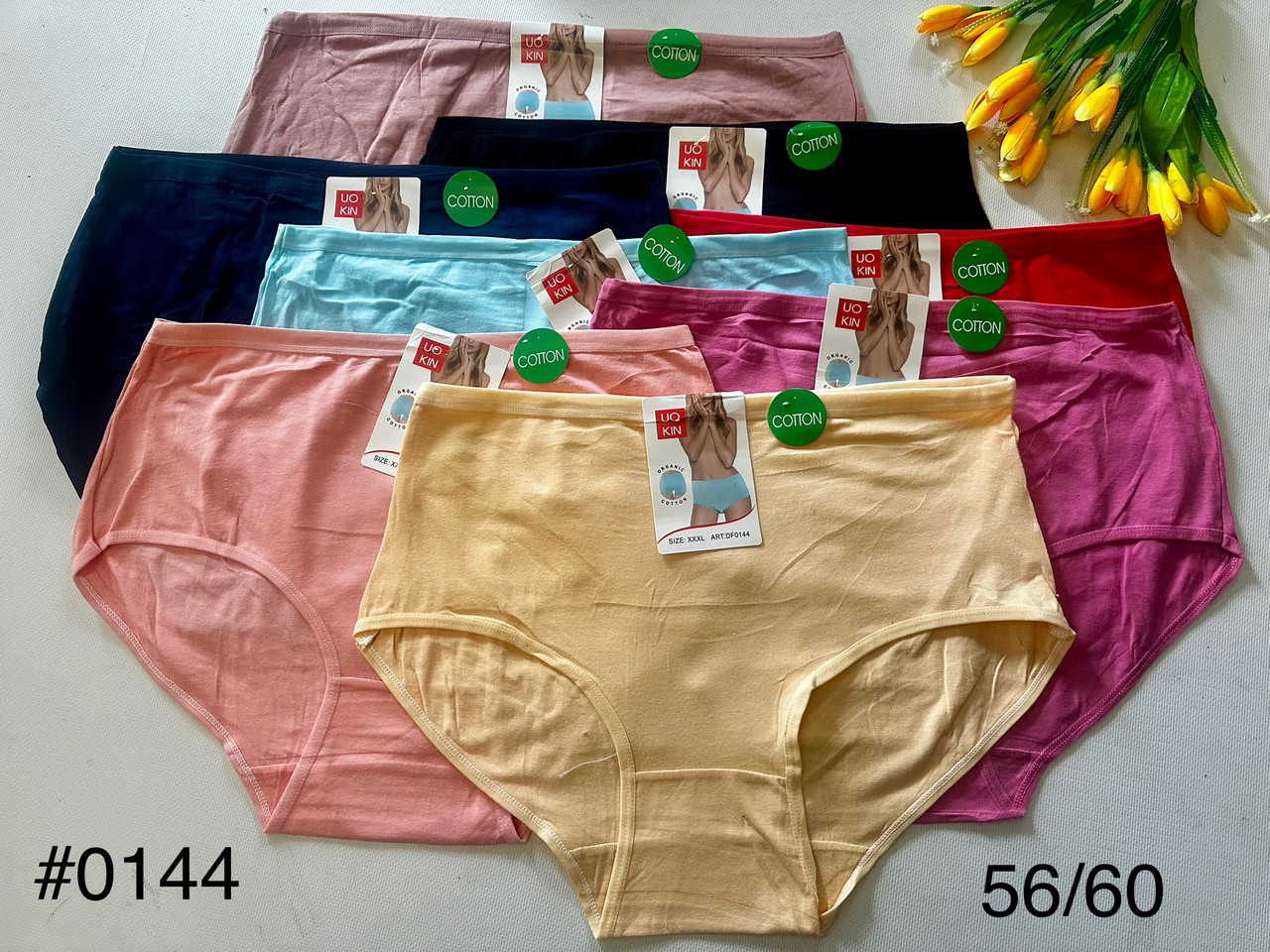 Труси жіночі  однотонні 56/60