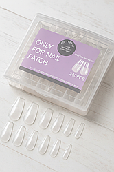 Гелеві типси для нарощення 240 шт (прозорі)