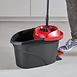 Набір для прибирання Vileda UltraMax Turbo 163425 - 2в1 з телескопічною ручкою та безконтактним віджиманням, фото 5