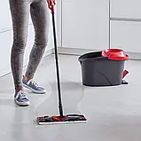 Набір для прибирання Vileda UltraMax Turbo 163425 - 2в1 з телескопічною ручкою та безконтактним віджиманням, фото 7