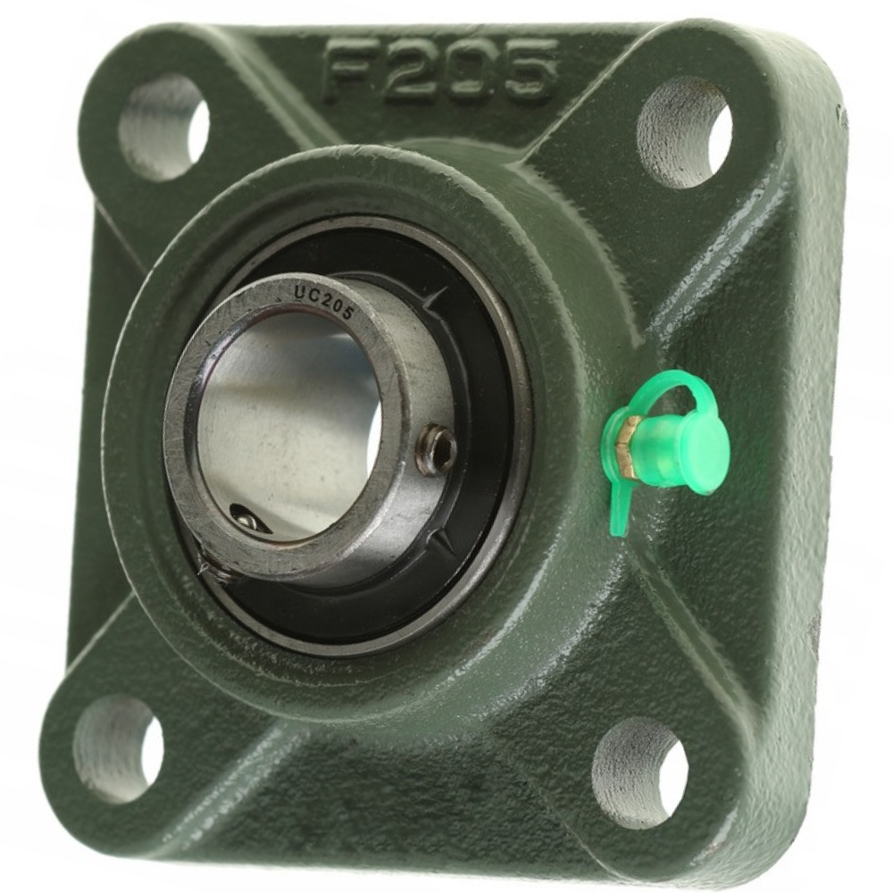 Корпусний підшипник фланцевий (з корпусом) UCF 205 CT Польща F480205, FY 25 TF, UCF.205, LEF 205, FGC 205, UCF205D1, RCJY 25, фото 1