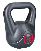 Гиря для кросфіту композитна гиря з вініловим покриттям протиударна гіря спортивна WCG Crossfit 2 кг, фото 4