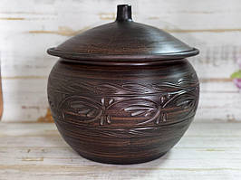 Казан з червоної глини 7 л