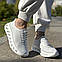 Кросівки білі жіночі шкіряні з перфорацією. Розміри 36-41, фото 5