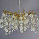 Кришталева люстра підвіс "Гліцинія" 50см із серії "Люстри Серпента", 6 ламп 228075-500 D Підвісна, фото 7