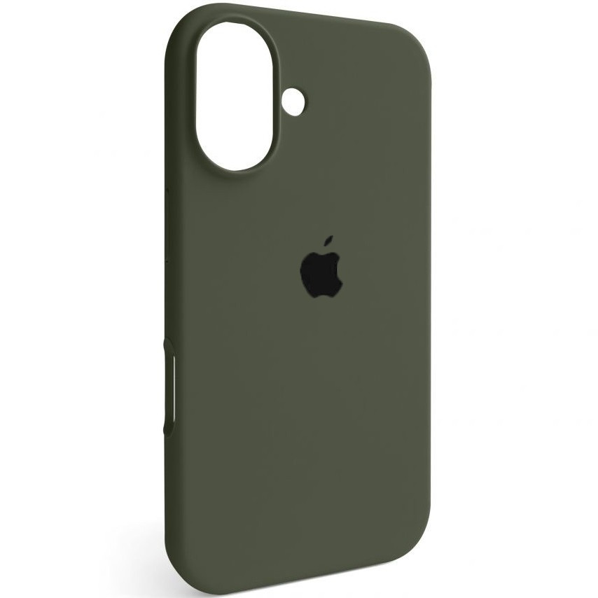Чохол Silicone Full Cover для Apple iPhone 17 Olive, фото 1