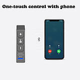 Бездротовий Bluetooth пульт дистанційного керування дзвінками музикою на кермо мотоцикла, фото 6