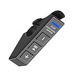 Бездротовий Bluetooth пульт дистанційного керування дзвінками музикою на кермо мотоцикла, фото 7