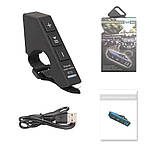 Бездротовий Bluetooth пульт дистанційного керування дзвінками музикою на кермо мотоцикла, фото 2