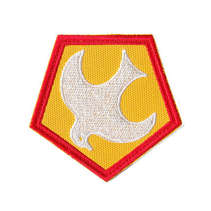 Вишитий шеврон Миротворець Peacemaker нашивка патч на липучці, фото 1