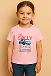 Футболка для дітей Я — Саллі. Футболка з принтом Тачки, фото 3