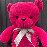 М'яка іграшка Ведмедик 55см Колір фуксія, фото 2