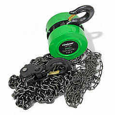 Таль підвісна ланцюгова 3т 3м Helper HP-1013 ручний тельфер таль