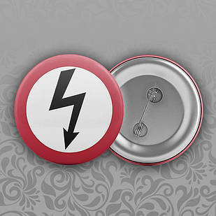 Значок 56 мм Marilyn Manson 014