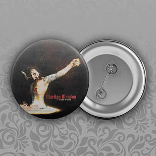 Значок 56 мм Marilyn Manson 021