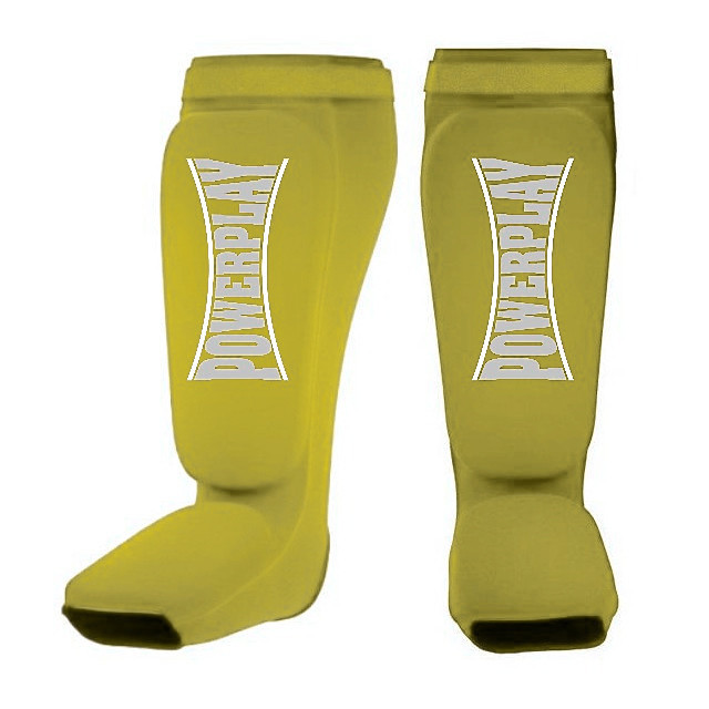 Захист гомілки і стопи PowerPlay 3054 Classic Shin Оливковий L, фото 1