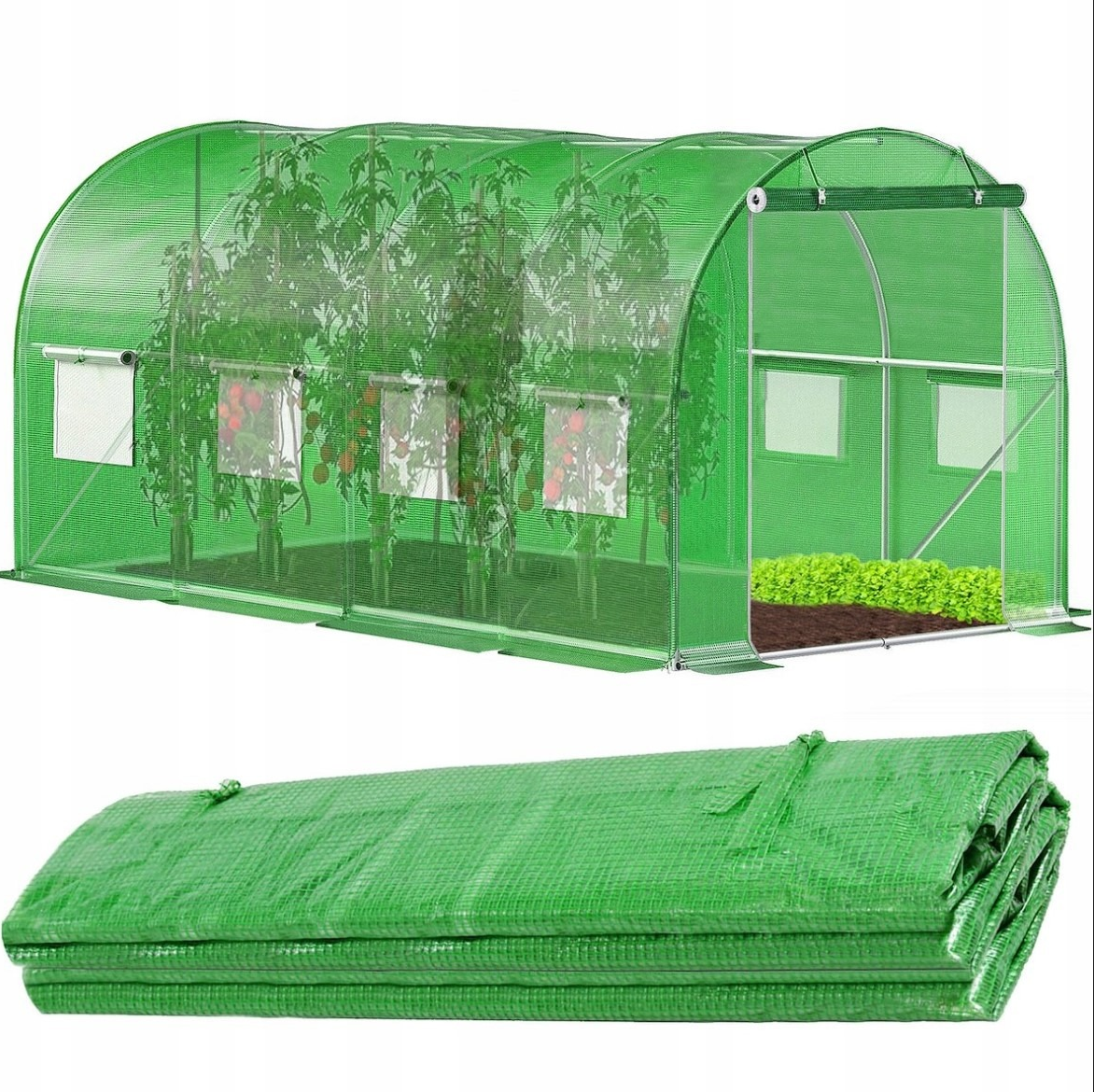 Садова теплиця 10м2 VOLSO POLSKA 400*250*200см VS 04252, фото 1