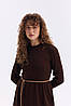 Тепла в'язана сукня "Уляна" (коричневий), фото 6